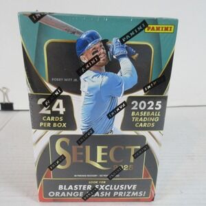 2025 Panini Select Baseball Blaster Box Sealed 24 Cards Orange Flash Prizms